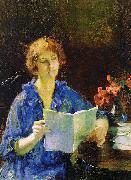 Francis Coates Jones, Woman Reading